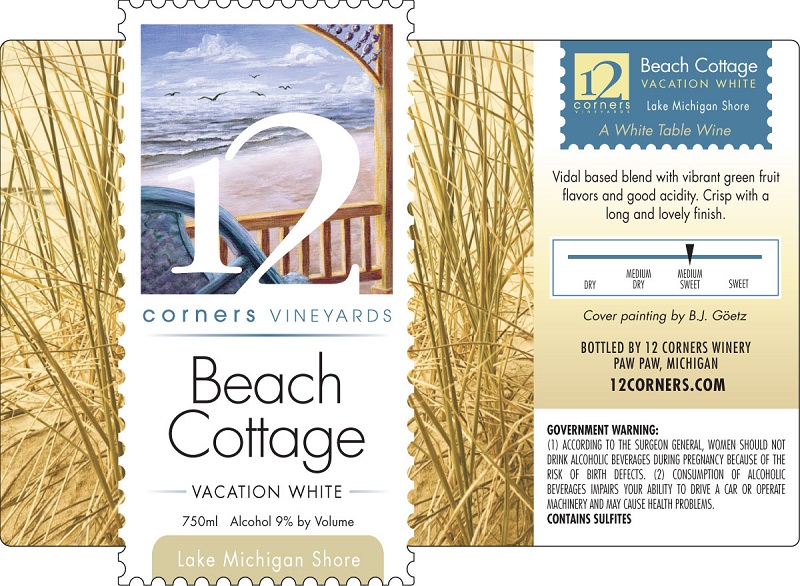 Product Image for Beach Cottage Vacation White